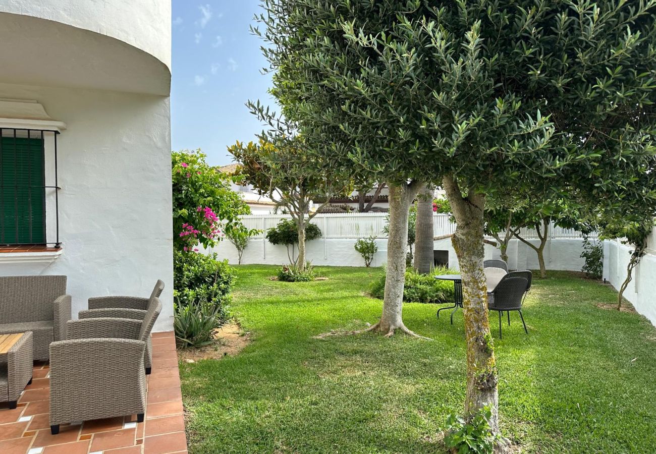 Apartamento en Chiclana de la Frontera - Punto Mágico, apartamento con jardín