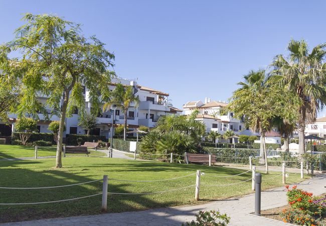 Ferienwohnung in Chiclana de la Frontera - Apartamento con jardín - R149 CSP