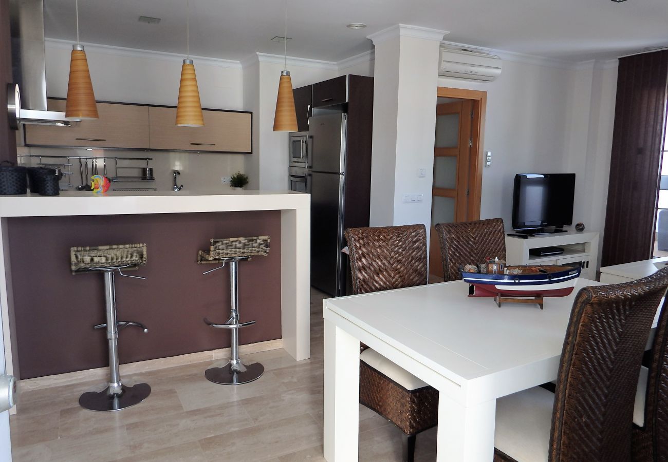 Ferienwohnung in Chiclana de la Frontera - Apartamento con solarium - R381 Residencial Taymar 2ª