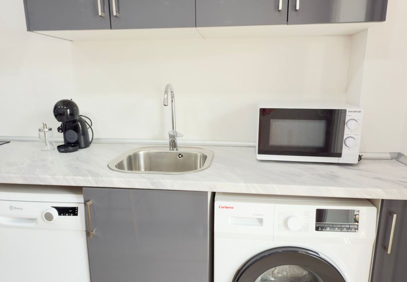 Ferienwohnung in Chiclana de la Frontera - Punto Mágico, apartamento con jardín